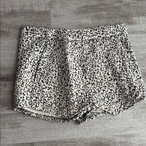 Leopard Print Women's Shorts